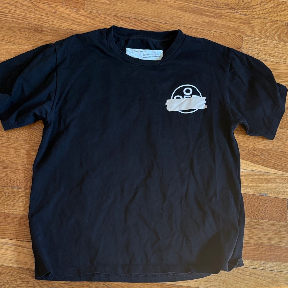 “Off-White” Graphic Tee